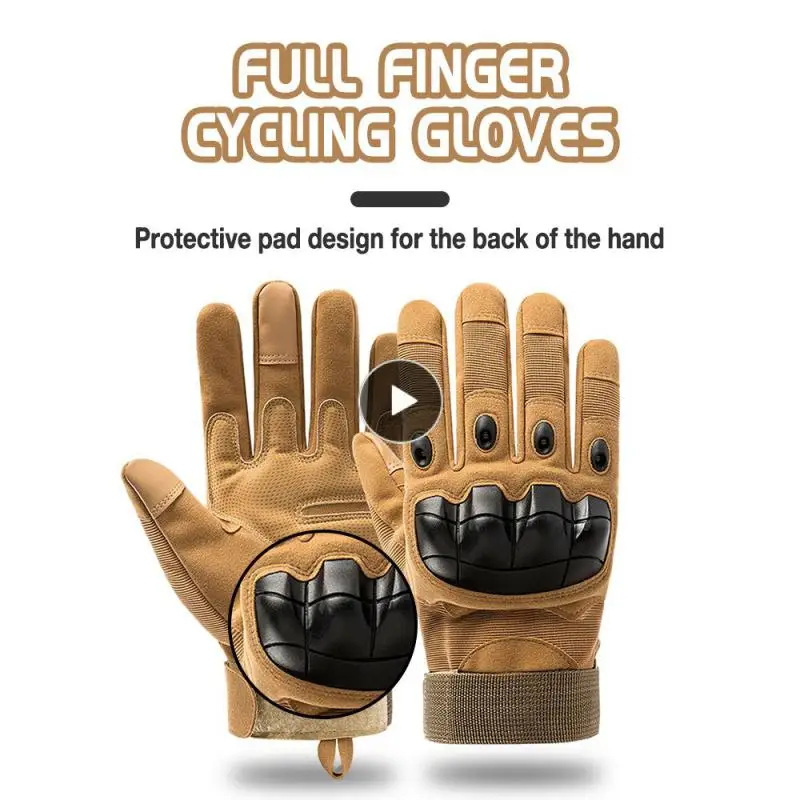 

Уличные военные тактические перчатки, мотоциклетные дышащие гоночные перчатки с закрытыми пальцами, перчатки для велосипеда-внедорожника, мотоциклетные перчатки для сенсорного экрана