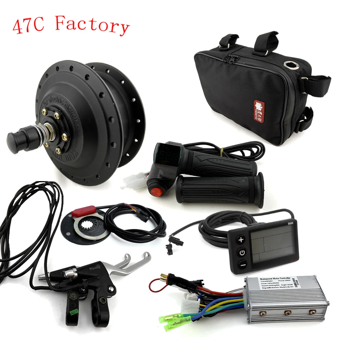 

Q02 36V 48V 250W Mountain Bike Modified Labor Saving Complete Set Accessories Electric Bicycle Motor Kit