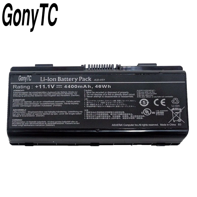 Фото A32-X51 A32-T12 Аккумулятор для ноутбука ASUS X51 X51C X51RL X51H X51L X51R X51RL T12J XT12 X58 X58C X58L T12B T12C T12ER №2