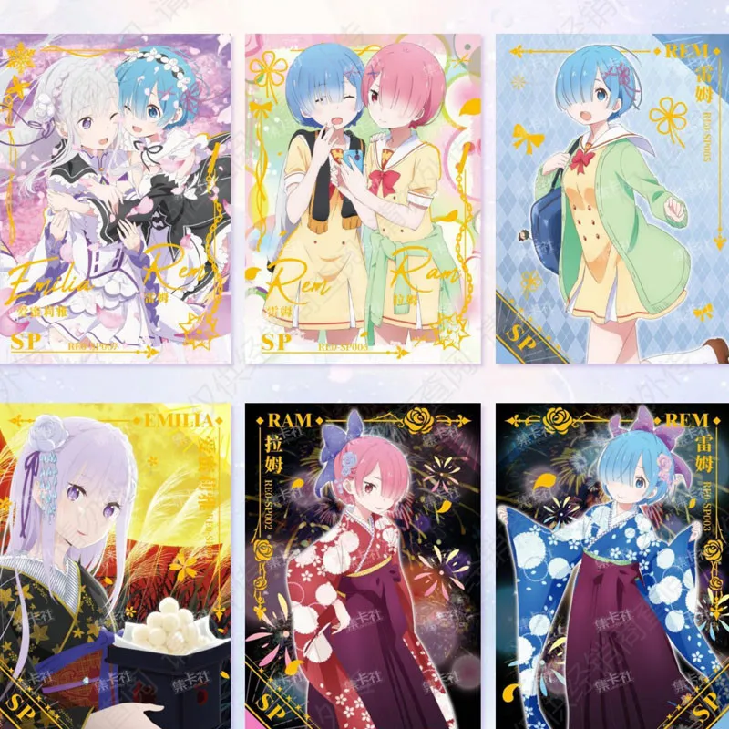 RE: ZERO-start New Life in other World карточка для коллекционирования Редкие ограниченные