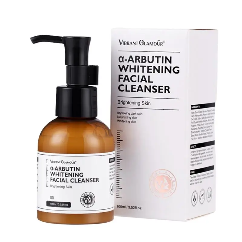 

Arbutin Foaming Facial Cleanser Vitamin C Niacinamide Amino Acid Face Wash Gentle Foaming Hydrating Cleanser With Vitamin C