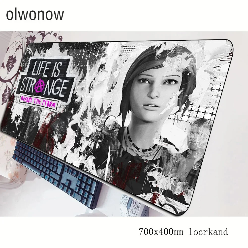 Коврик для мыши Life Is Strange, игровой коврик для мыши 700x400x3 мм, коврик для геймера из натурального каучука, коврик для компьютерного стола, клавиатура для мыши, игровые коврики Kawaii (art.: 3920d047cdd1c) - 3920d047cdd1c