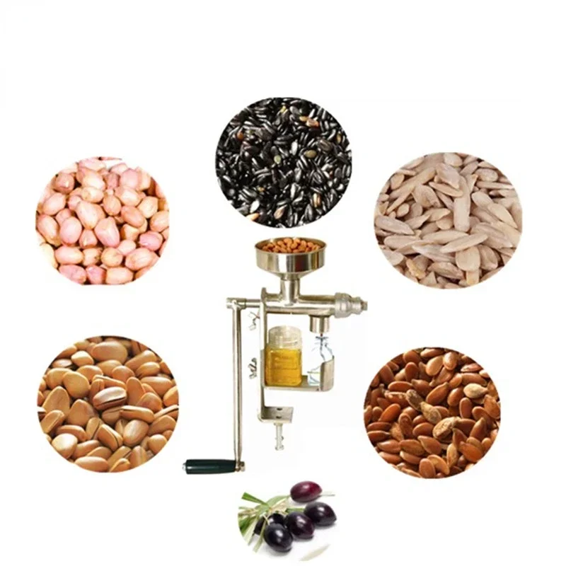 Cena hurtowa Ręczna prasa do oleju sojowego z nasion Rape / Ręczny ekstraktor domowego Ekstraktor orzeszków ziemnych