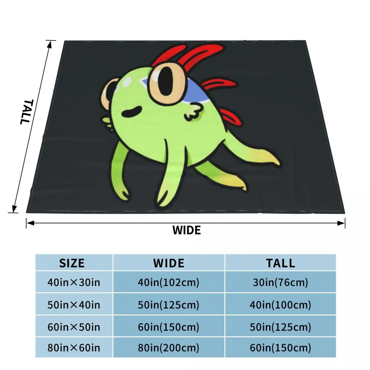 Ультрамягкое одеяло из микрофлиса Murloc