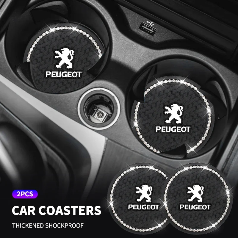 Автомобильный Стайлинг алмазная автомобильная подставка для чашки с водой