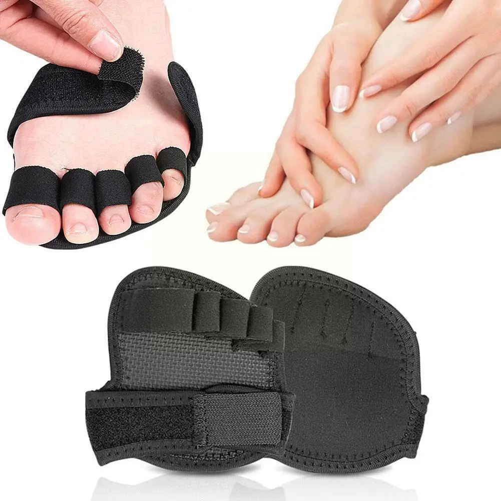 

Universal Toe Separator Soft Forefoot Pads Orthotics Straightener for Realign Crooked Toes Hallux Valgus Correction for Bal V3T1