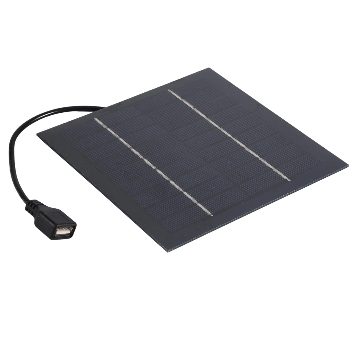 Портативный вентилятор на солнечной панели 5 Вт 4 дюйма