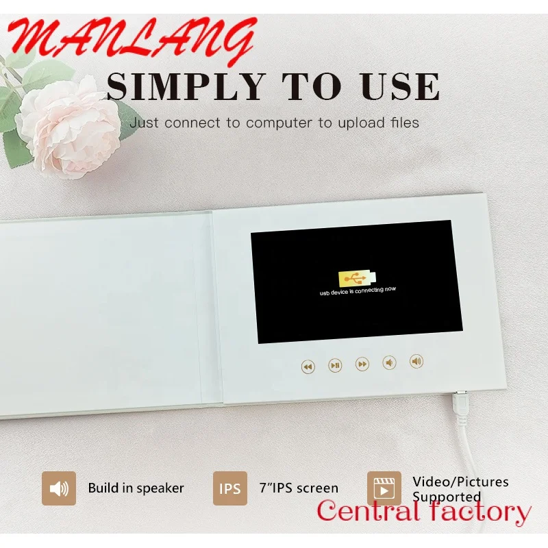 Рисунок 5 - Свадебная видеокнига из золотой