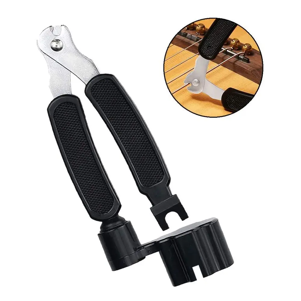 

Music 3 in 1 Tool Instrument Cutter Winder Pin Puller Guitar string changer