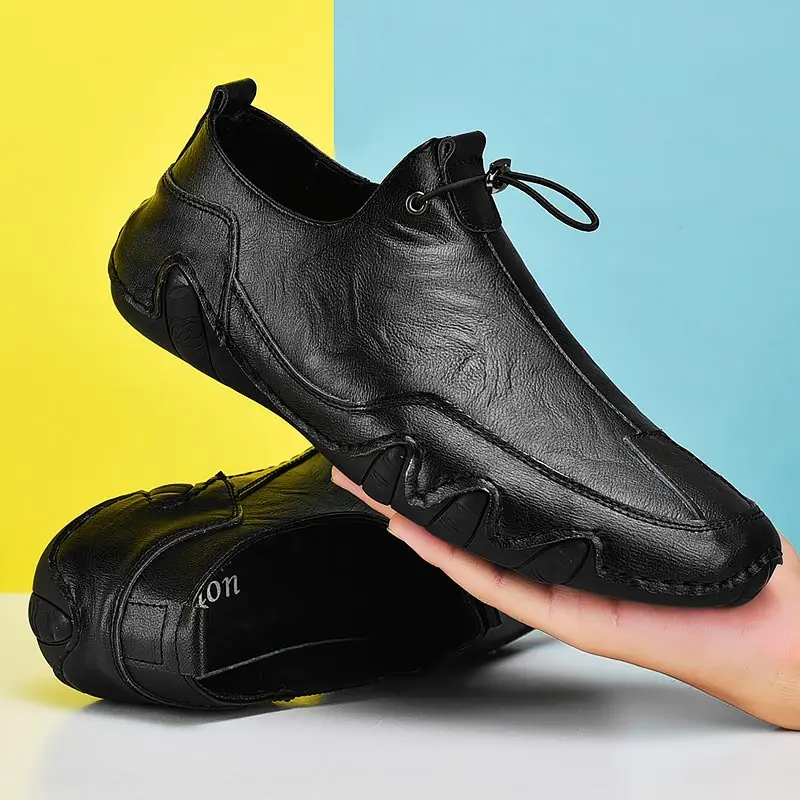 

Слипоны мужские тренировочные, повседневные дизайнерские Сникерсы для спортзала, hypersoft молодежные белые Мокасины, теннисные Спортивные ту...