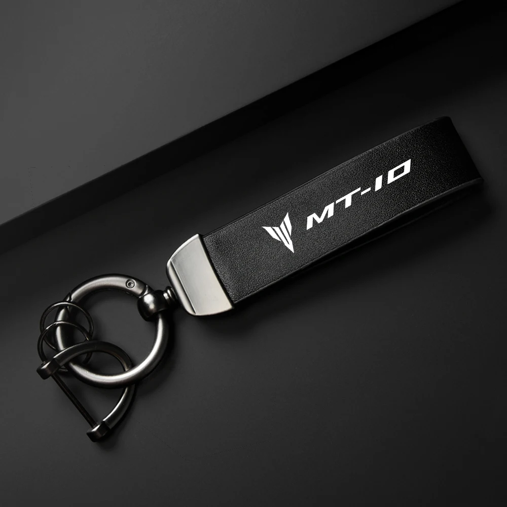 

Кожаный брелок для мотоцикла, аксессуары для Yamaha MT01, MT09, MT07, MT10, MT03, MT 01, 09, 07, 03, 10 цветов