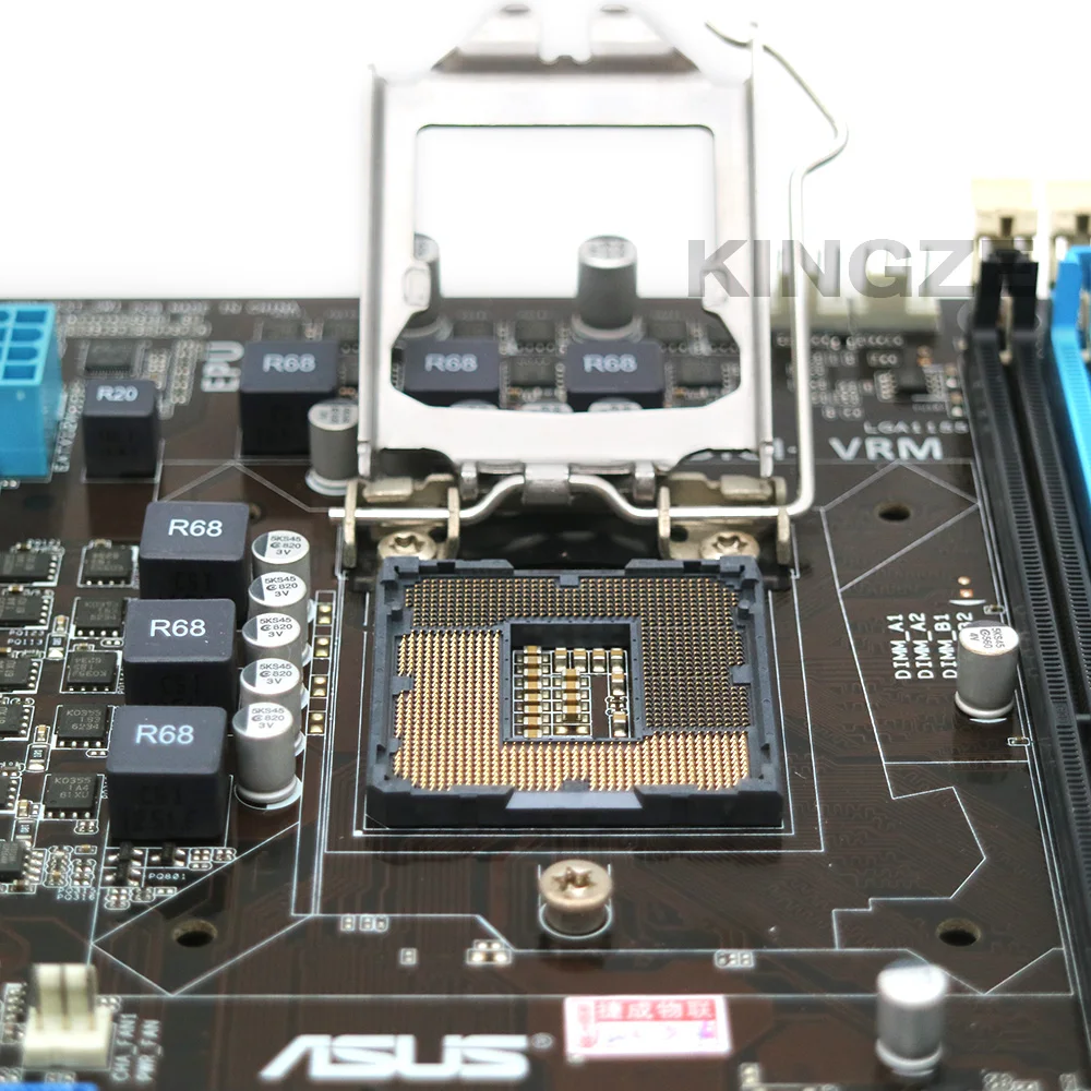 Материнская плата ASUS модель P8Z77-V LX LGA 1155 DDR3 i3 i5 нм процессор USB3.0 32 Гб SATA3 VGA HDMI Z77 б/у