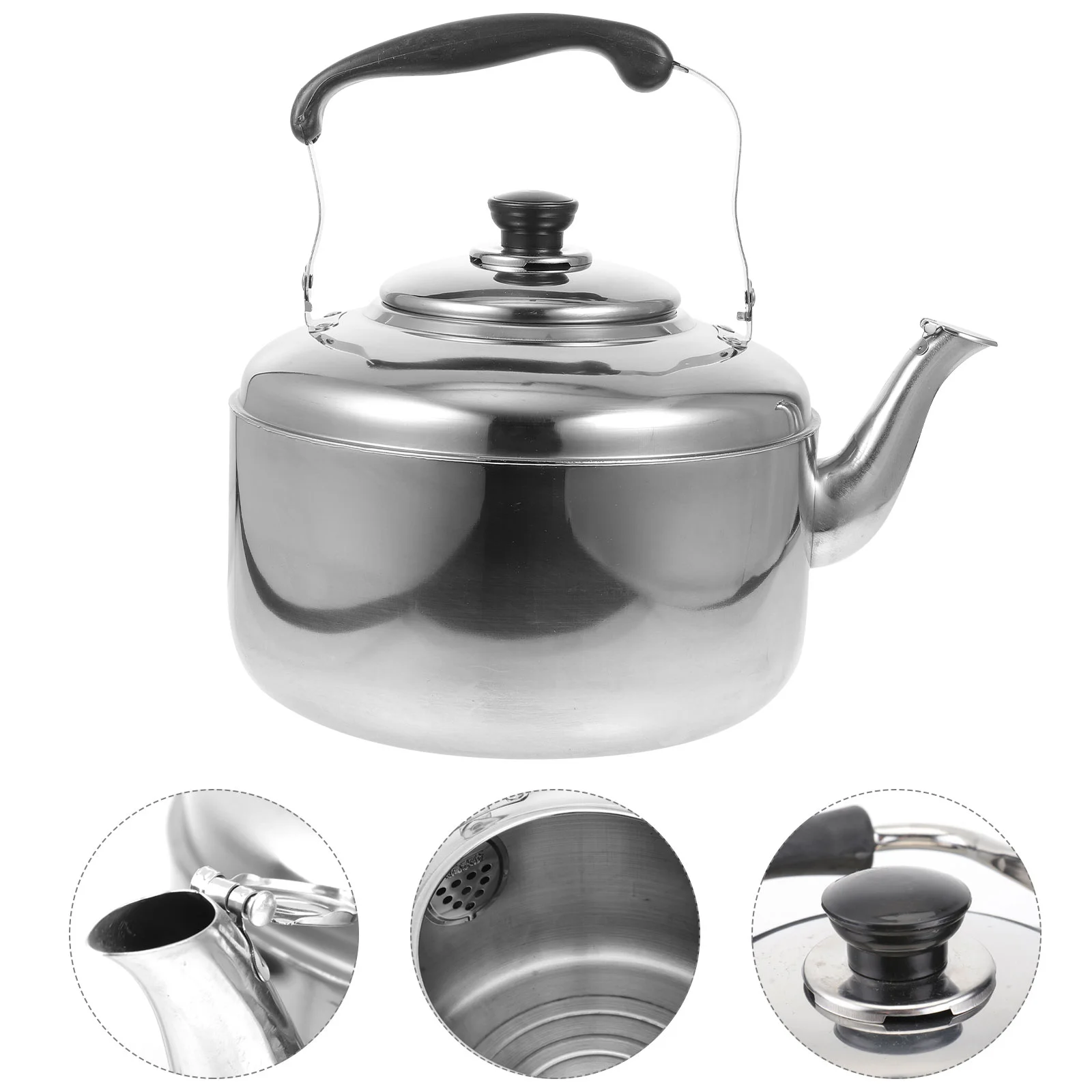 

Kettle Water Pot Teapot Tea Stovetop Steel Whistling Stainlessstove Hot Boil Boiling Kettles Soup Coffee Metal Hanging Homelarge