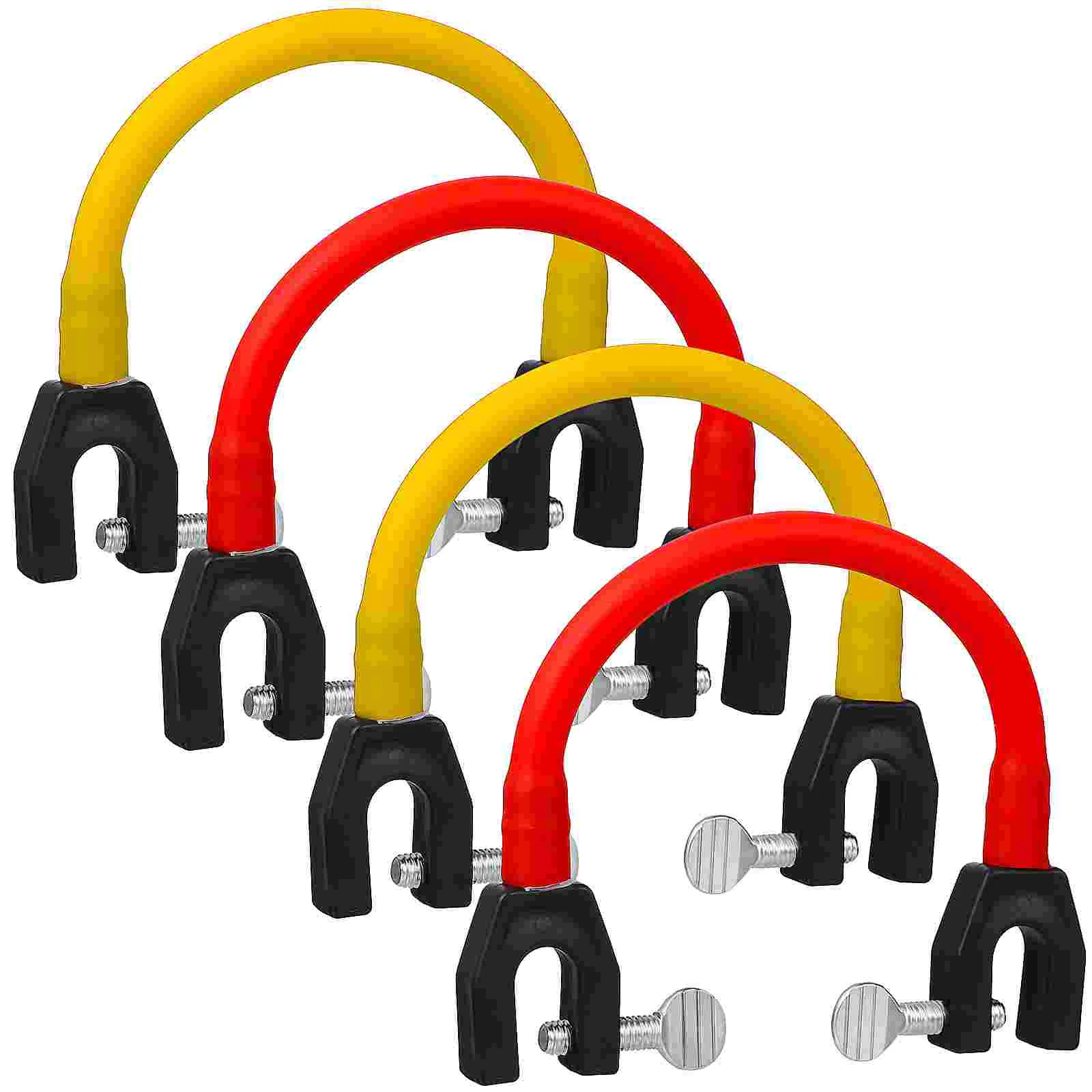 

4 Pcs Component Kid Tools Ski Tip Connector Wedge Shape Kids Tube Speed Control Clips Trainer Aid Child