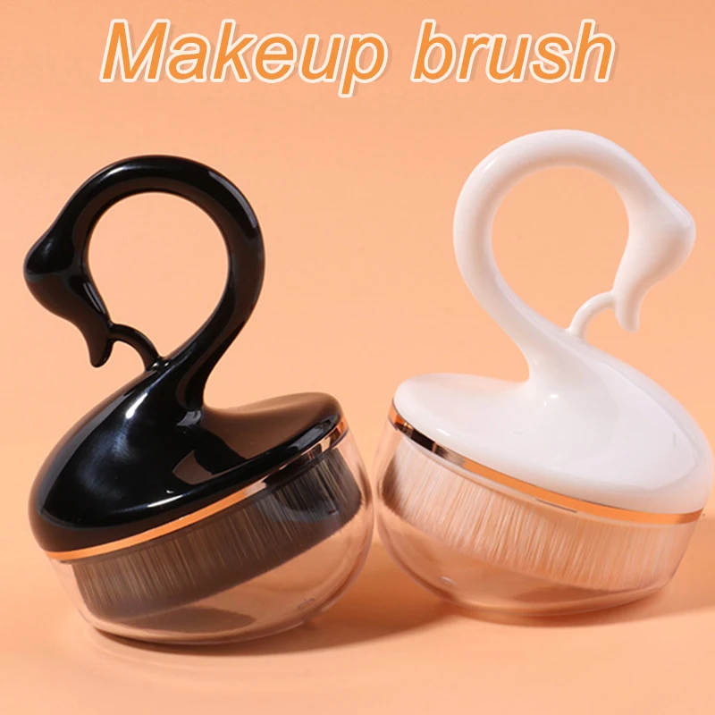 

Multifunctional Foundation Brush Little Swan Loose Powder Brush Makeup Brush Makeup Tools Cosmetics For Girl Women