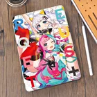 Чехол для iPad Pro 11 с аниме девушками, чехол 2021, Mini 6, Air 4 с держателем для карандашей, 10,2, 8 поколения, Mini 5, 7, 6, 12,9, 10,5, Air 2, чехол
