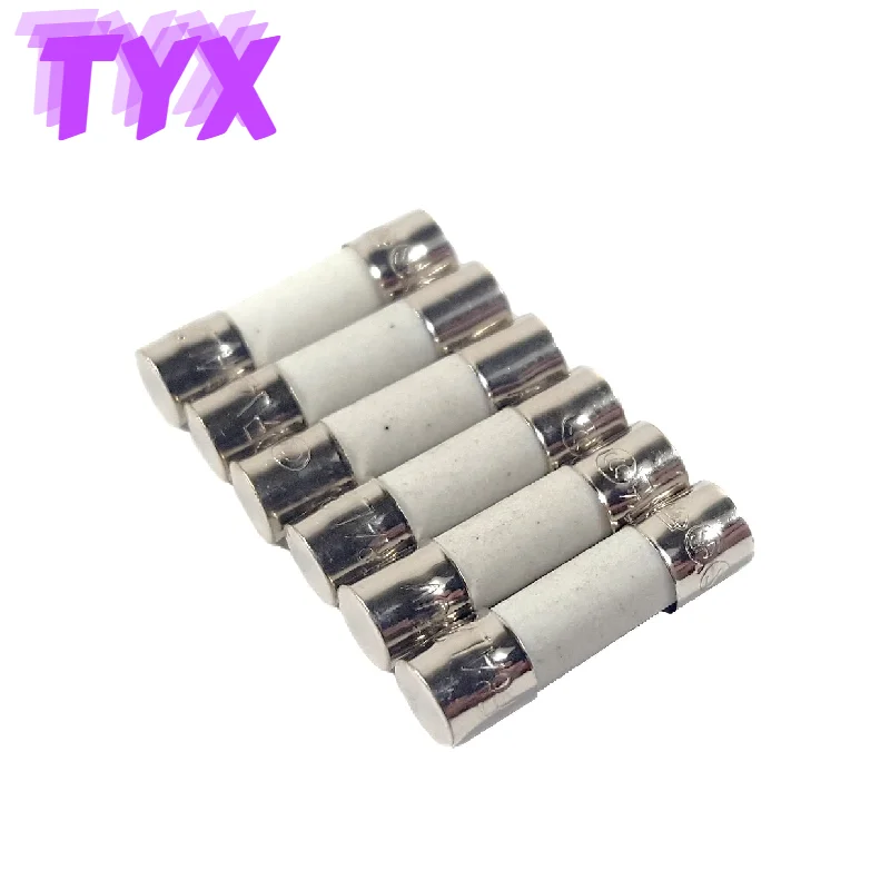 20PCS 5x20 6x30mm Ceramic Glass Fuse 250V 0.2A 0.5A 1A 2A 3A 5A 6A 8A 10A 15A 5*20 6*30 The Multimeter Fuses Auto Insurance Tube images - 6