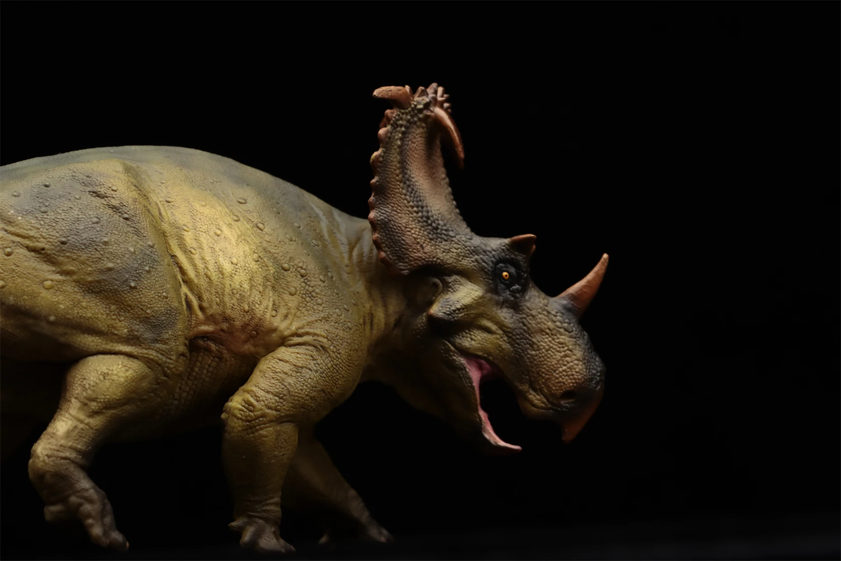 Фото PNSO 89, модель Coronosaurus Russo, Ceratopsidae, динозавр, доисторическая фигурка животного, коллекция, декор сцены, подарок на день рождения №5