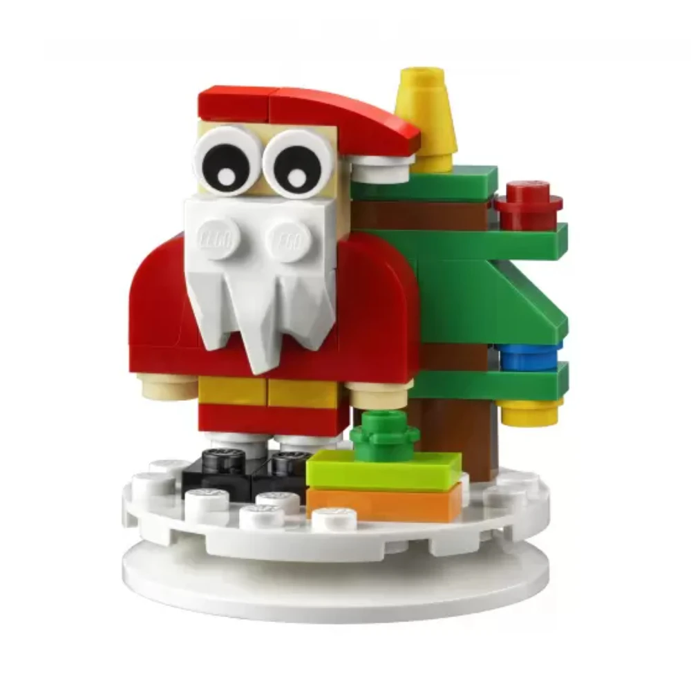 Конструктор LEGO Iconic 854037 Ёлочное украшение Санта 6+ | Игрушки и хобби