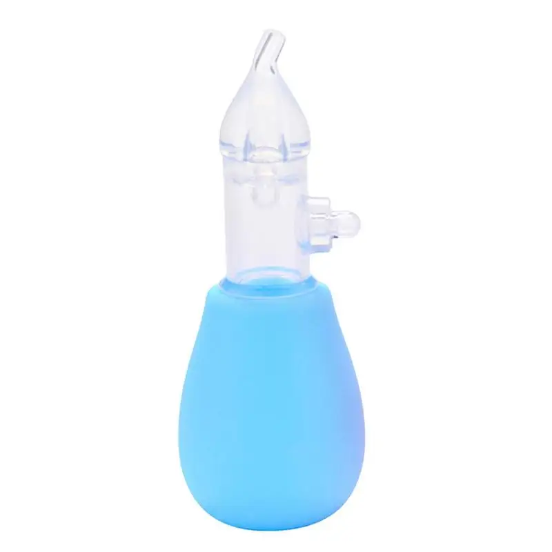 

Силиконовый детский Назальный аспиратор Безопасный детский очиститель носа легко Сжимаемый шприц для носа ручная детская присоска для носа для новорожденных младенцев
