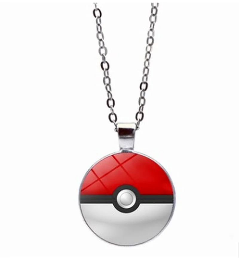 Ожерелье с подвеской из драгоценного камня в стиле аниме Покемон Пикачу | Дом и