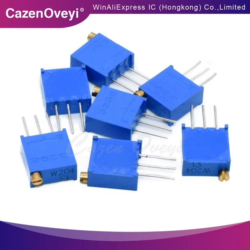 10 шт. 3296 Вт регулируемый потенциометр 2 м (205)