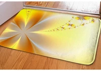 yellow kitchen floor mat bathroom decor rug welcome mat for holiday non slip flannel soft area rugs