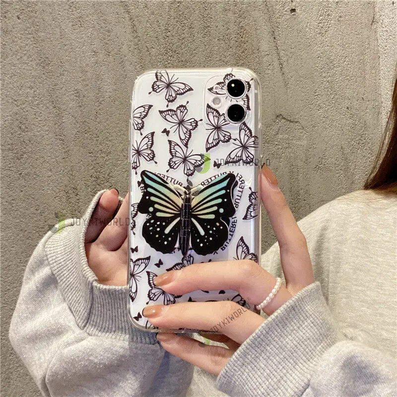 

Яркий чехол из мягкого ТПУ с бабочками для Oppo A3S A5S A9 A31 2020 Realme C11 C15 5 9i 6 Pro A35 A83 A16 A74 4G