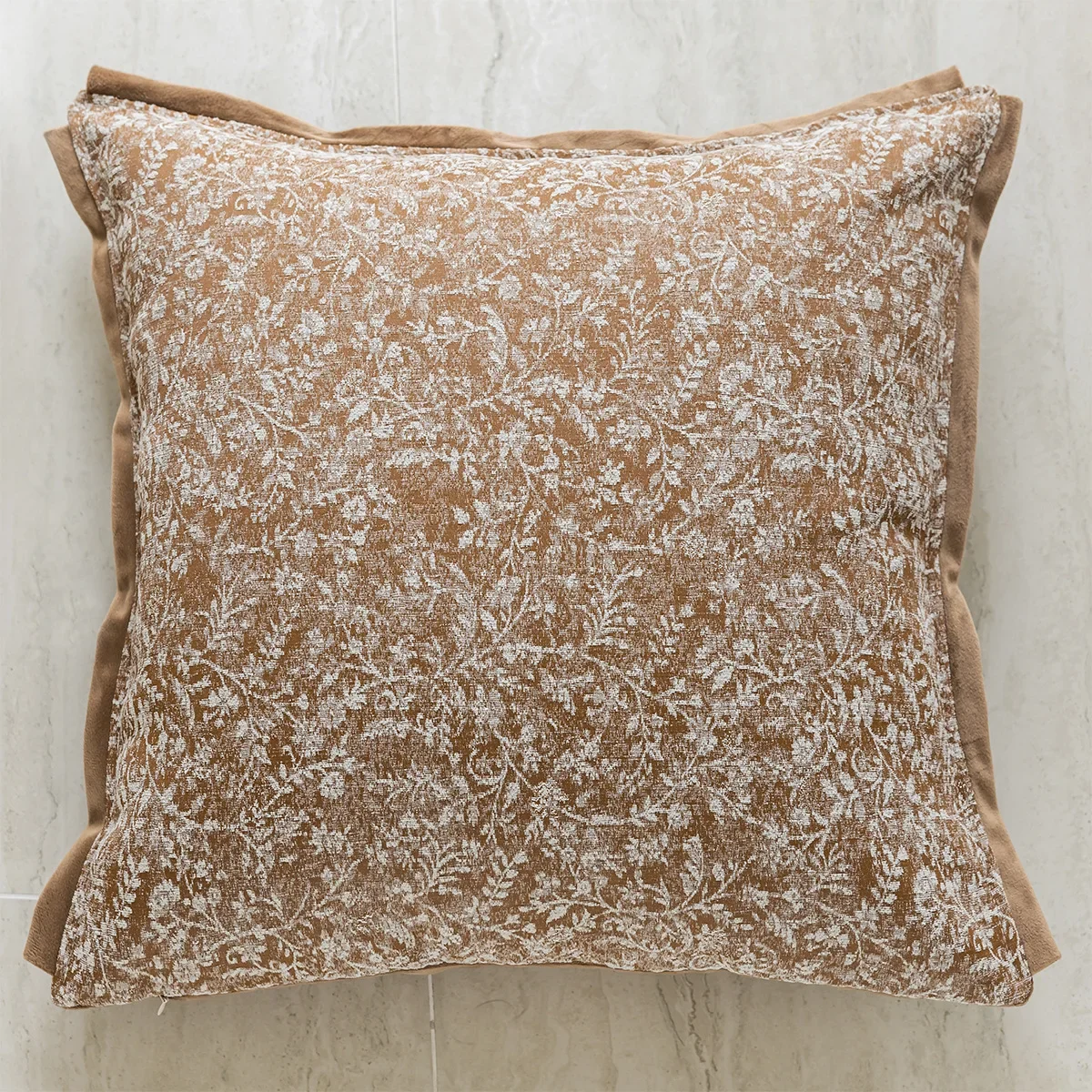 

Чехол на подушку efundeal floral abstract velvet chenille 45x45