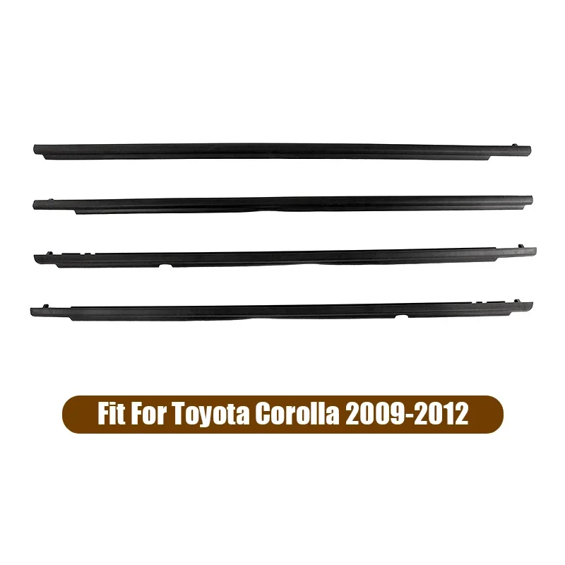 

4 шт./комплект, водонепроницаемые резиновые уплотнения для дверей и окон Toyota Corolla 2008-2013