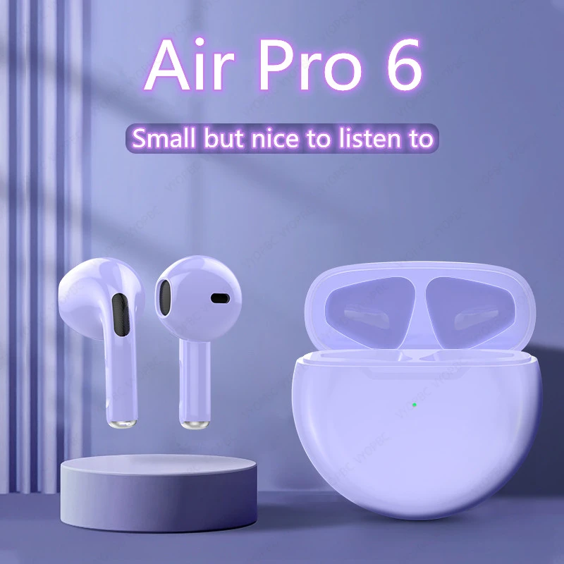 

Беспроводные наушники Air Pro 6 TWS с сенсорным управлением