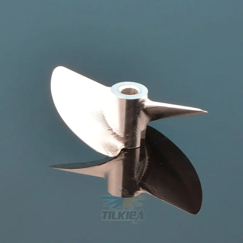 1 шт. Пропеллер из алюминиевого сплава для радиоуправляемой лодки металлический