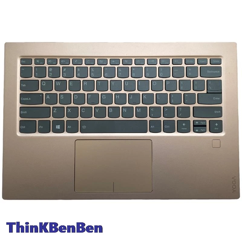 Американский английский медный верхний чехол для клавиатуры упор рук Lenovo Ideapad Yoga