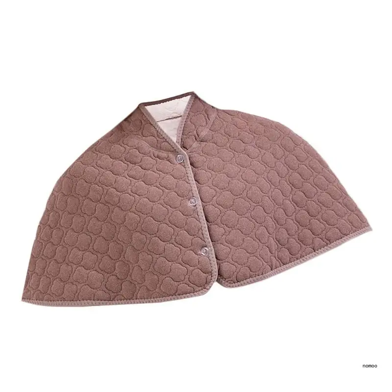 Женские накидки на пуговицах спереди шали короткие плащи флисовой подкладке