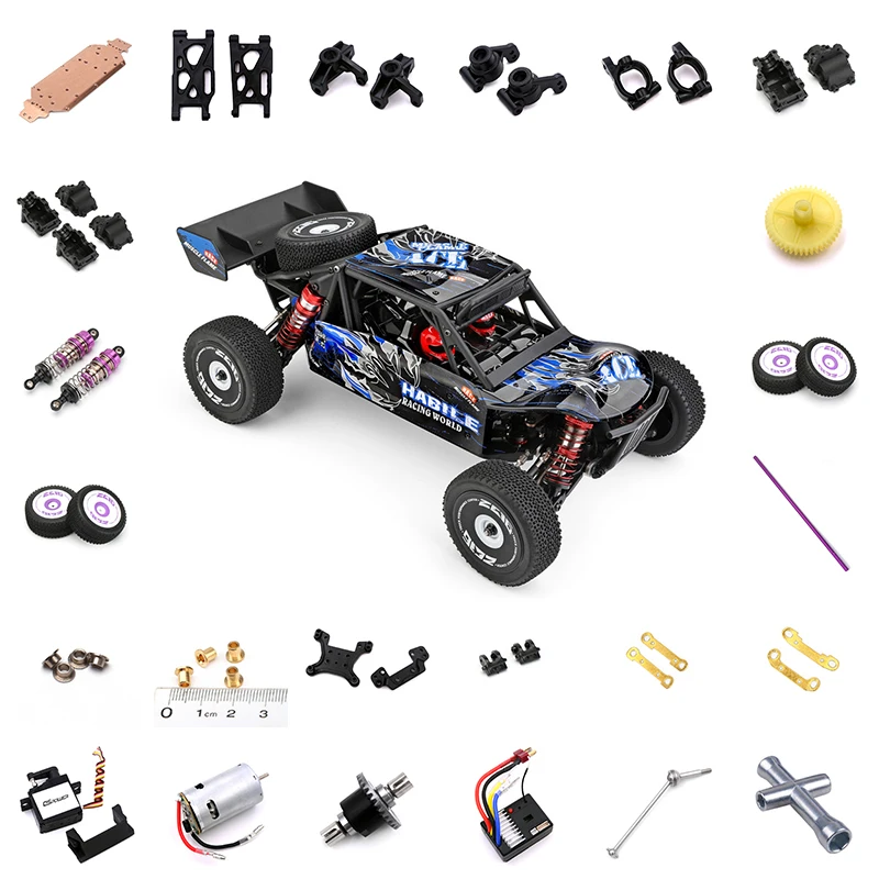

WLtoys 124018 124019 1/12 RC автомобильные оригинальные запасные части поворотный рычаг C сиденье автомобильные компоненты корпуса передние/задние амортизаторы шина