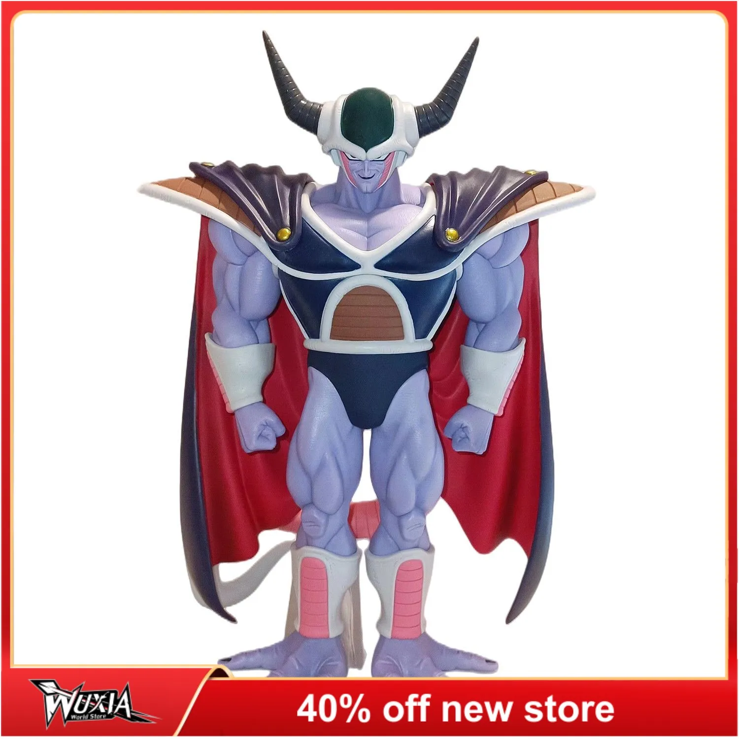 

29cm Dragon Ball Figure King Cold Statue PVC Anime Character Collection Action Model Display Children Toy for Boys Birthday Gift