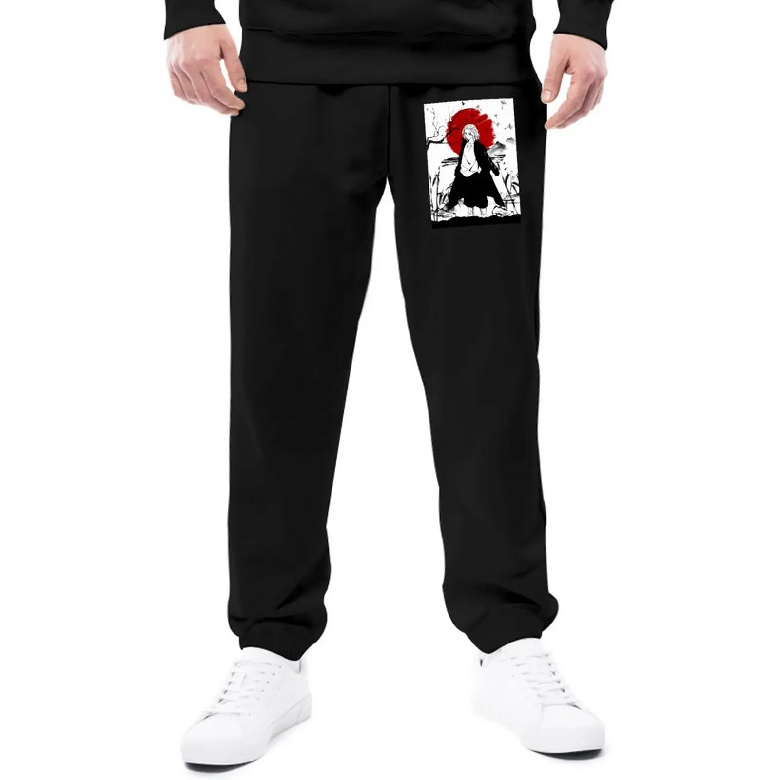 

Повседневные брюки с рисунком мандзи мангиро, Токийский рептиз, модные брюки для бега, брюки большого размера, подарок на день рождения