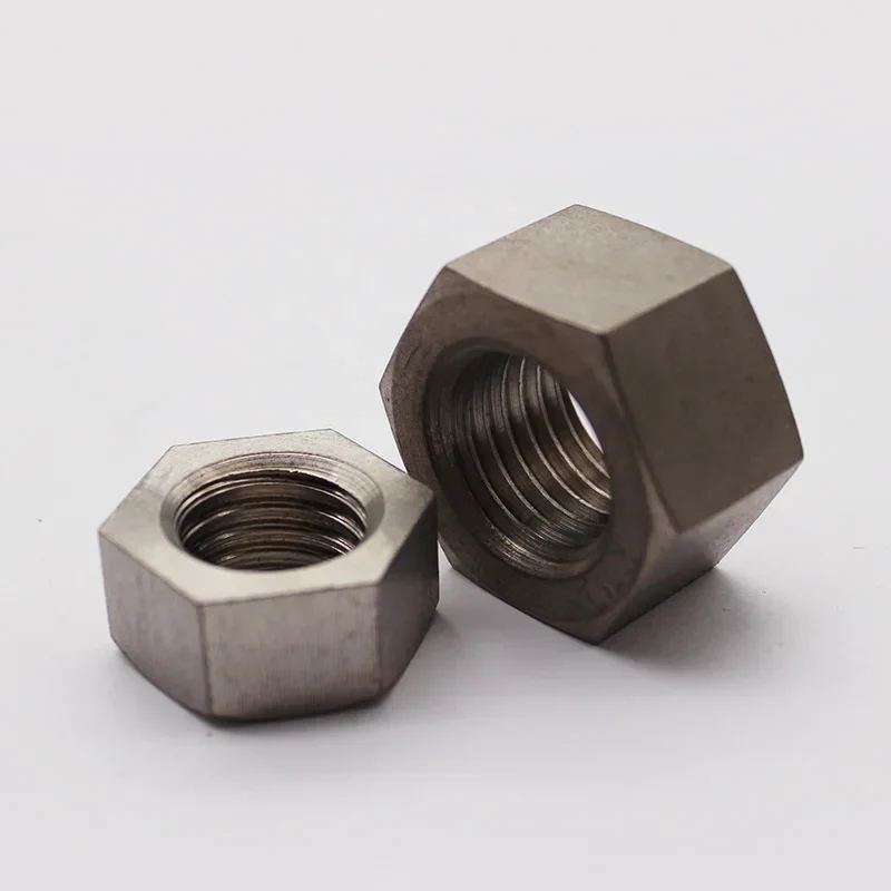 Шестигранная титановая гайка M1 M1.4 M1.6 M2 M2.5 M3 M4 M5 M6 M8 M10 M12 M14 M16 M18 M20 M22 M24 M27 M30