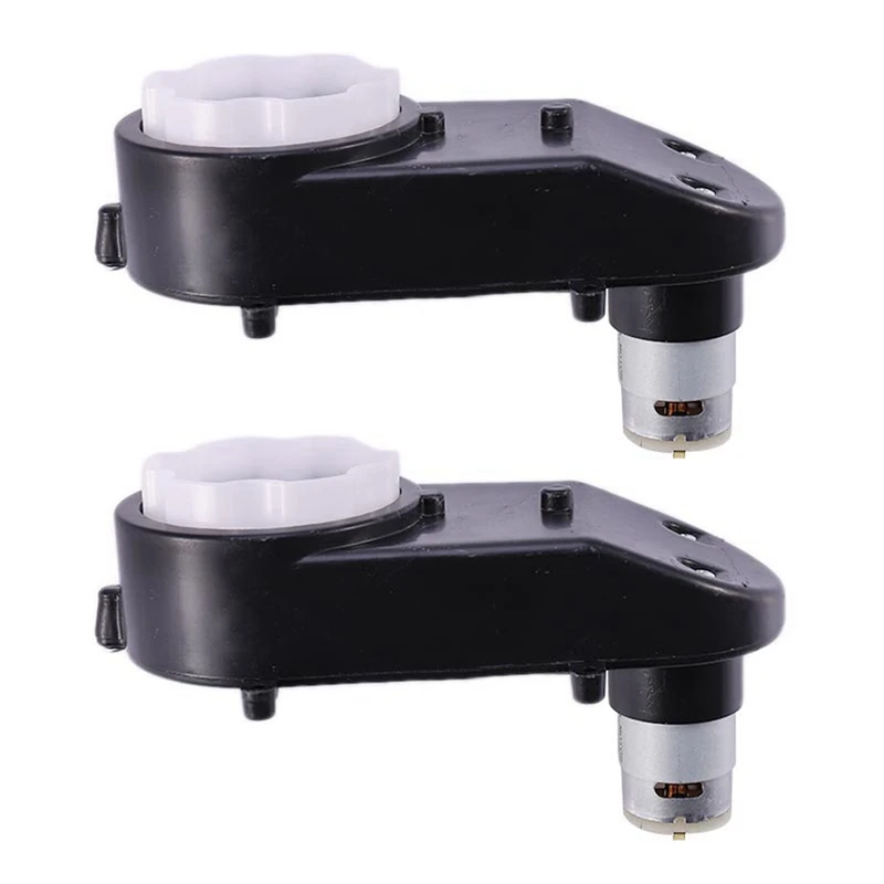 

2X RS390 Electric Motor Gearbox 6V 18000RPM Car DC Motor Gear Box For Kids Car Toy