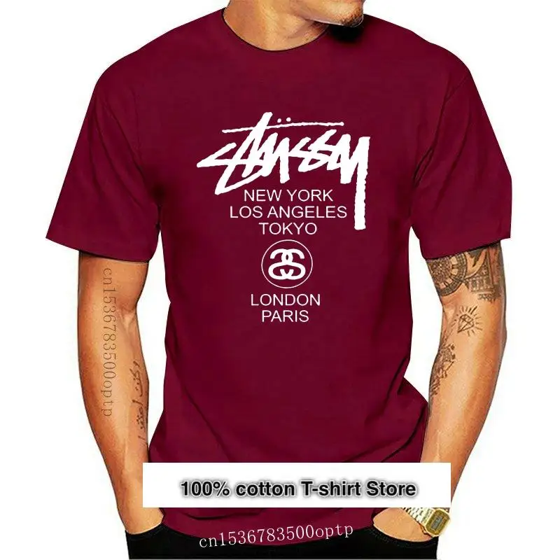 

New Stuss-y London Poris Stondord Unisex T-Shirt