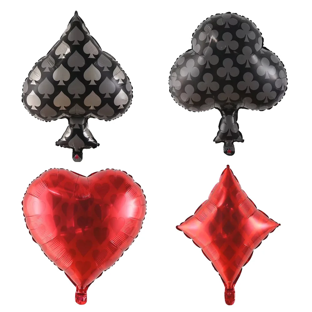 

Фольгированные шары в виде игральных карт Disney