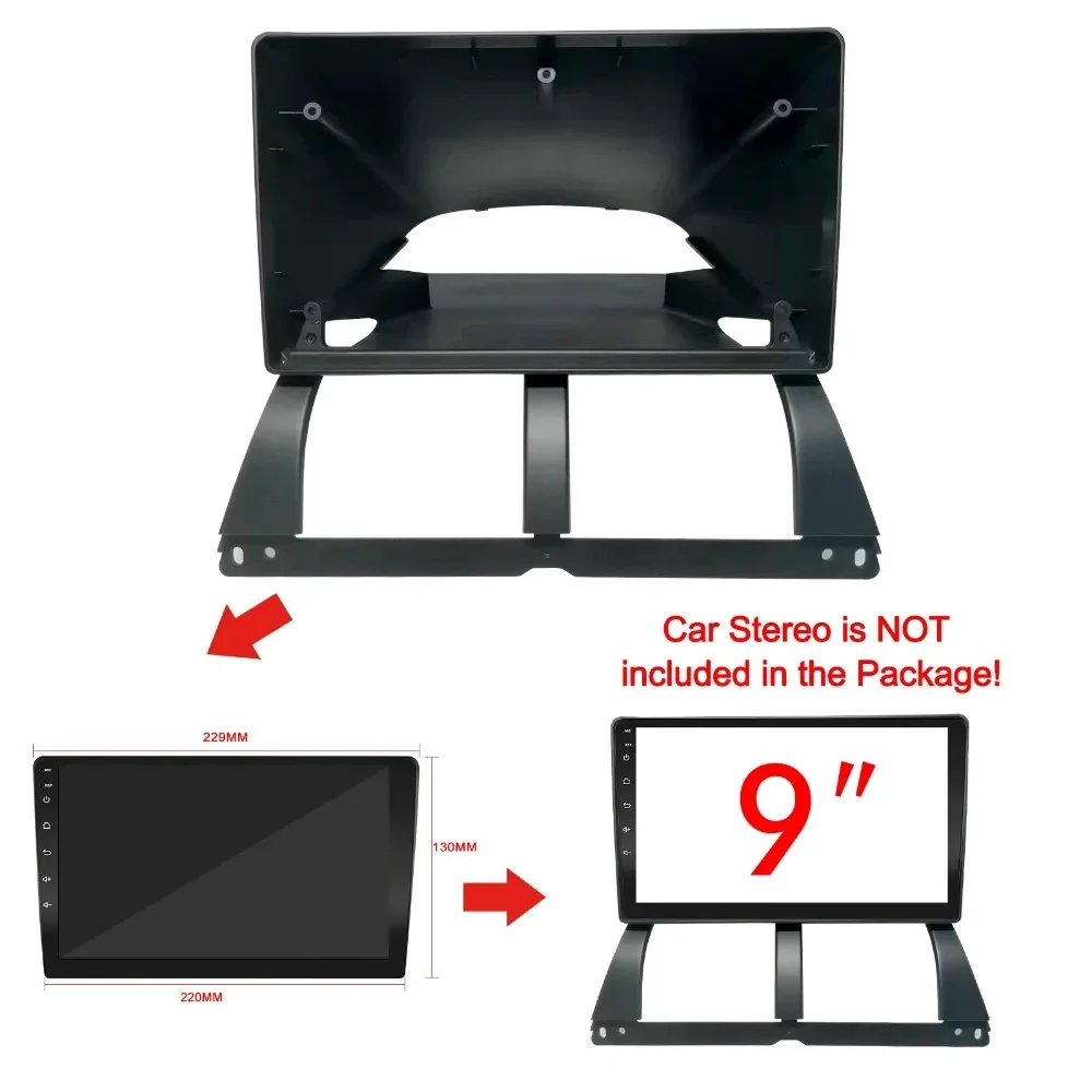 Заводские автомобильные аксессуары OEM радиоплеер лицевая панель автомобильное
