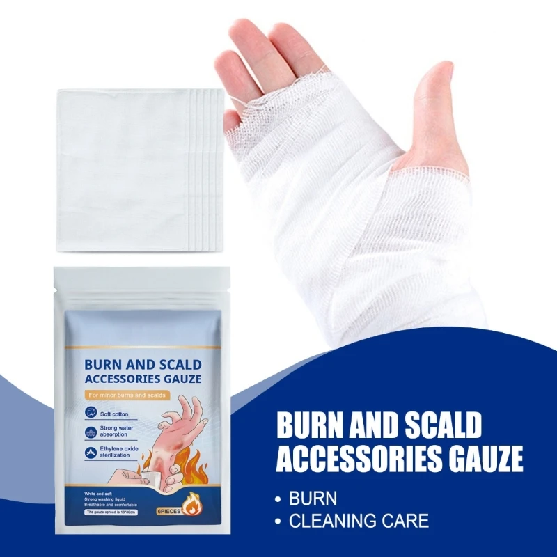 Принадлежности для ожогов и ошпариваний Марля Гибкая кровоостанавливающая