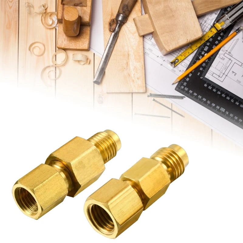 R134A Зарядный адаптер для охлаждения 1/2 &quotSAE F Быстроразъемные соединения до 1/4 SAE M