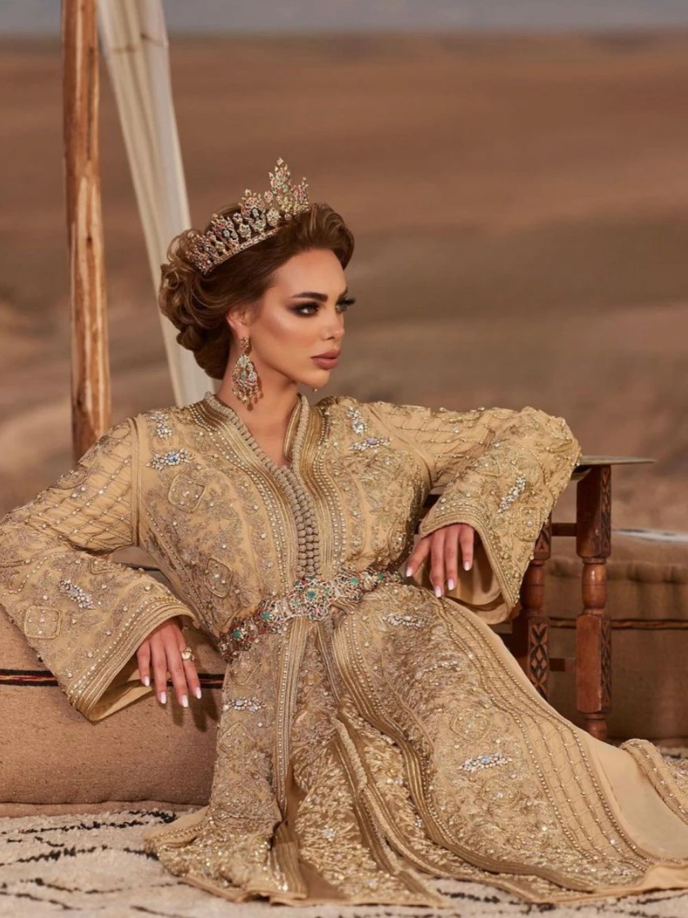 Марокканские вечерние платья трапециевидной формы Takshita 2021 свадебное платье Абая