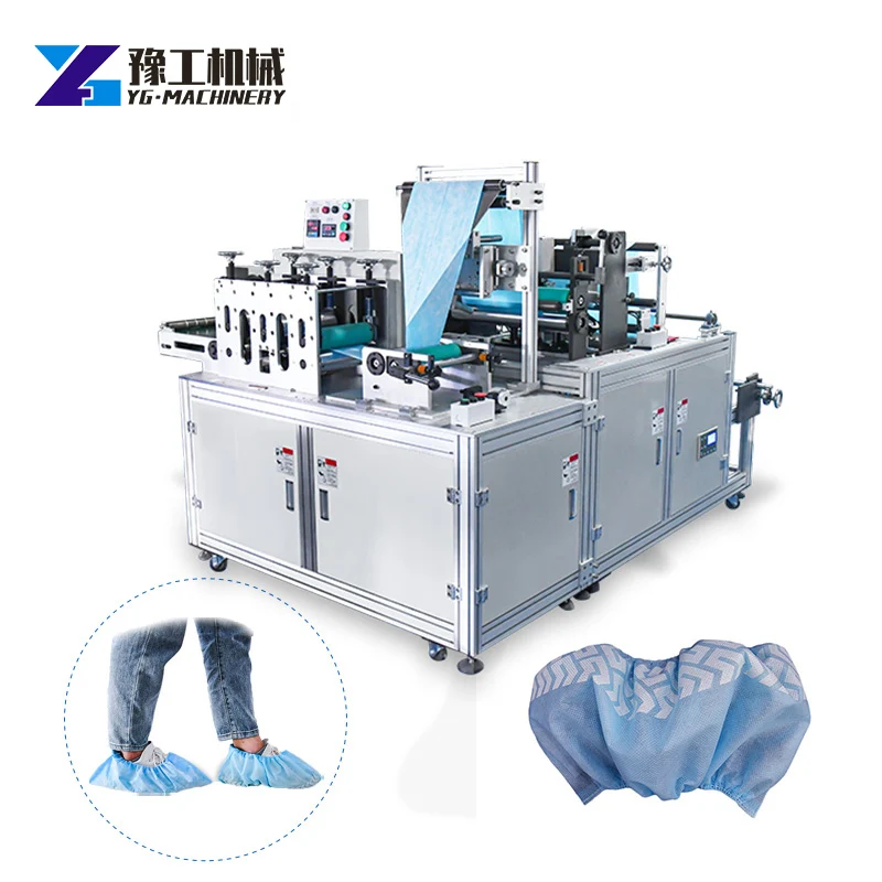 

Full Automatic Non Woven Shoe Cover Making Machine / Shoe Cover Machine Automatic / Plastic Shoes Cover Dispenser Machine