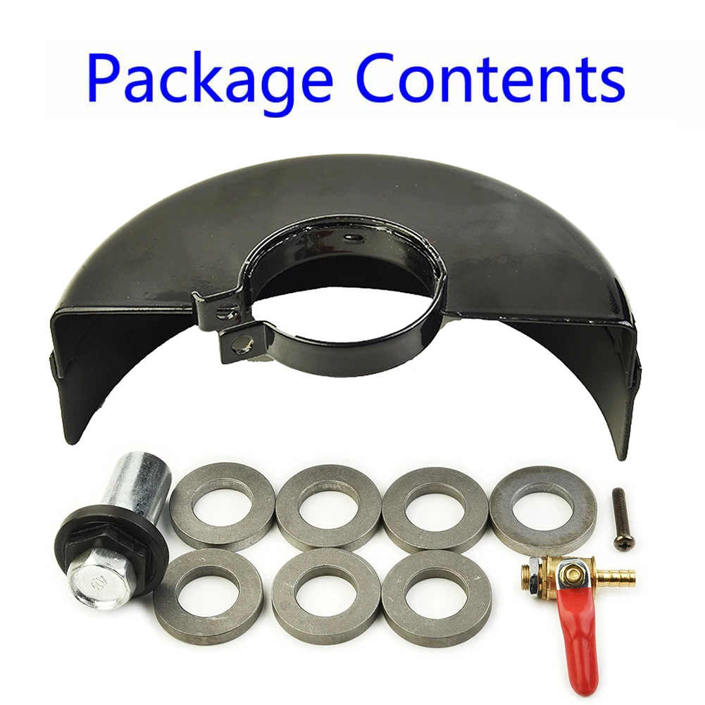 

Angle Grinder Protector Cover 160*48mm With Copper Control Valve And M14Adapter Safety Guard Protector Cover Power Tool Parts