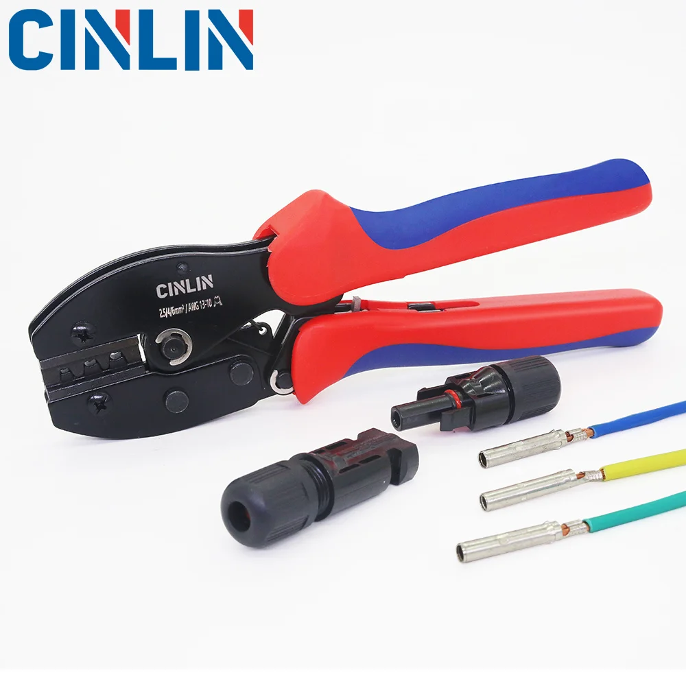 

Solar Photovoltaic MC4 Terminal Crimping Pliers 220cm LY-2546B Solar Panels Waterproof Seal Connector Tool Single Pliers Set