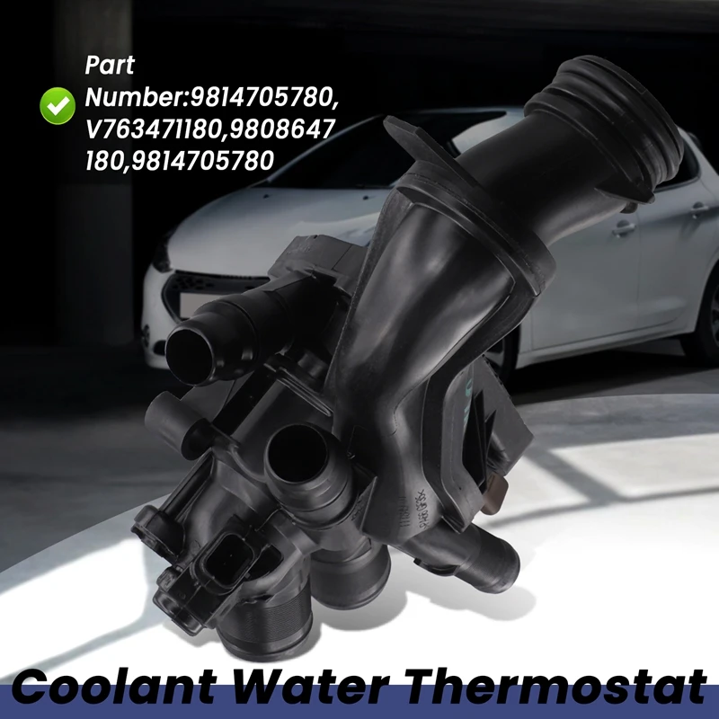9814705780 термостат охлаждающей жидкости двигателя для Peugeot 208 308 3008 5008 Citroen DS3/4/5 C4 1.6THP