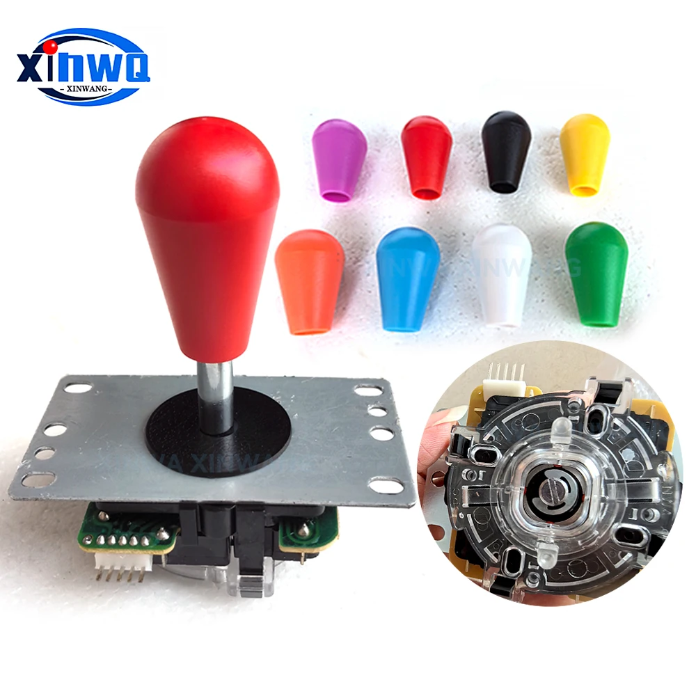 Аналоговый Джойстик SANWA С 8-режимным Ограничителем Квадратным Дном Bit-A-Top Для